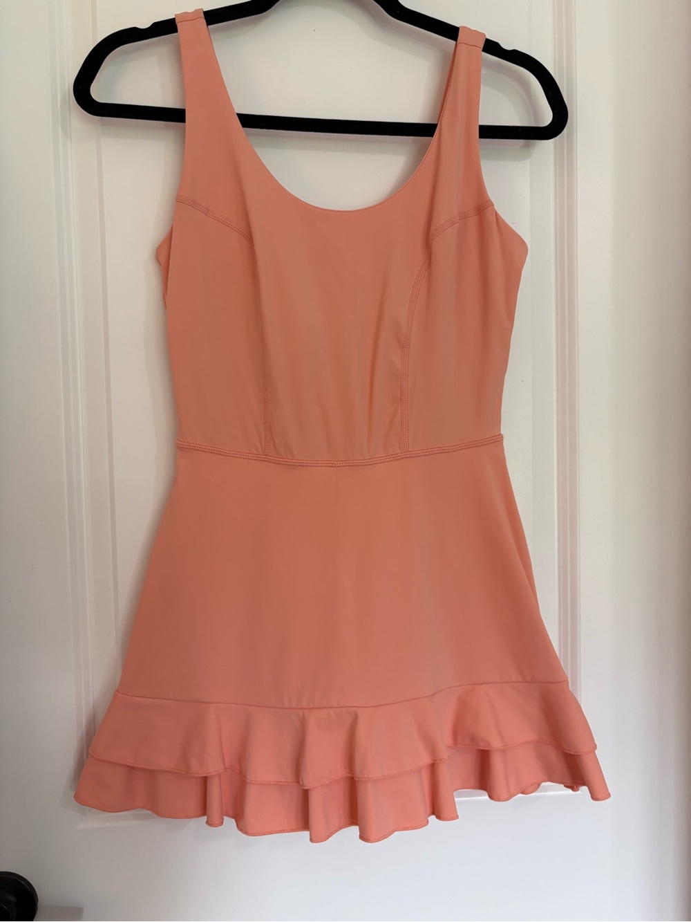Joy Lab Peach Ruffle Hem Athletic Dress -Size Small